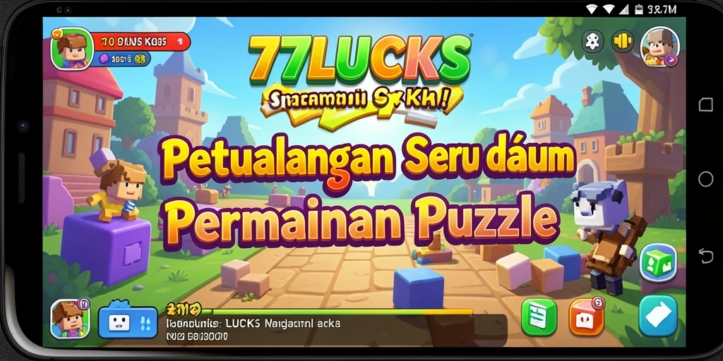 Tampilan gameplay seru dari 77LUCKS yang menantang.