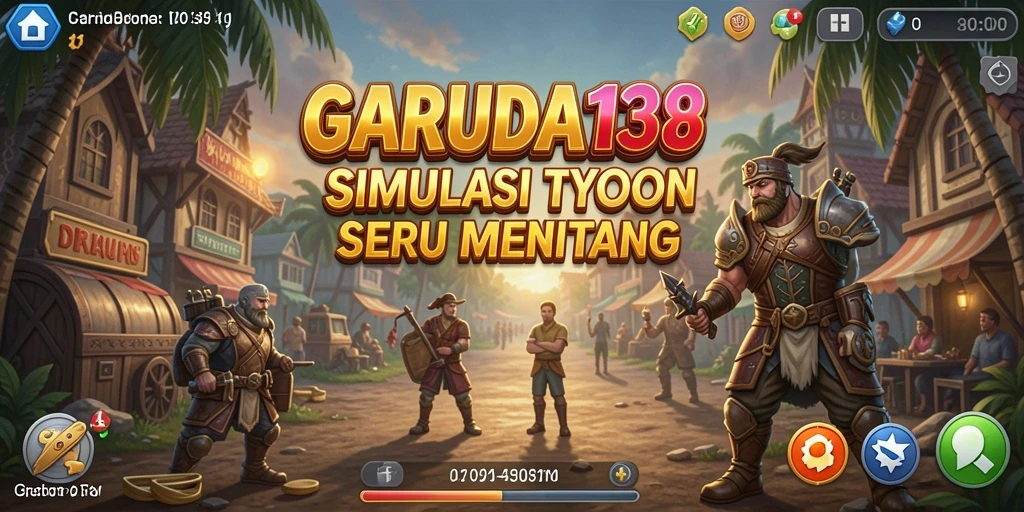 Tampilan gameplay <strong>GARUDA138</strong> yang menarik dengan elemen Tycoon yang mendebarkan.
