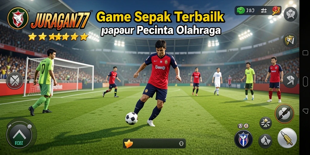 Tampilan gameplay seru dan menegangkan di JURAGAN77.