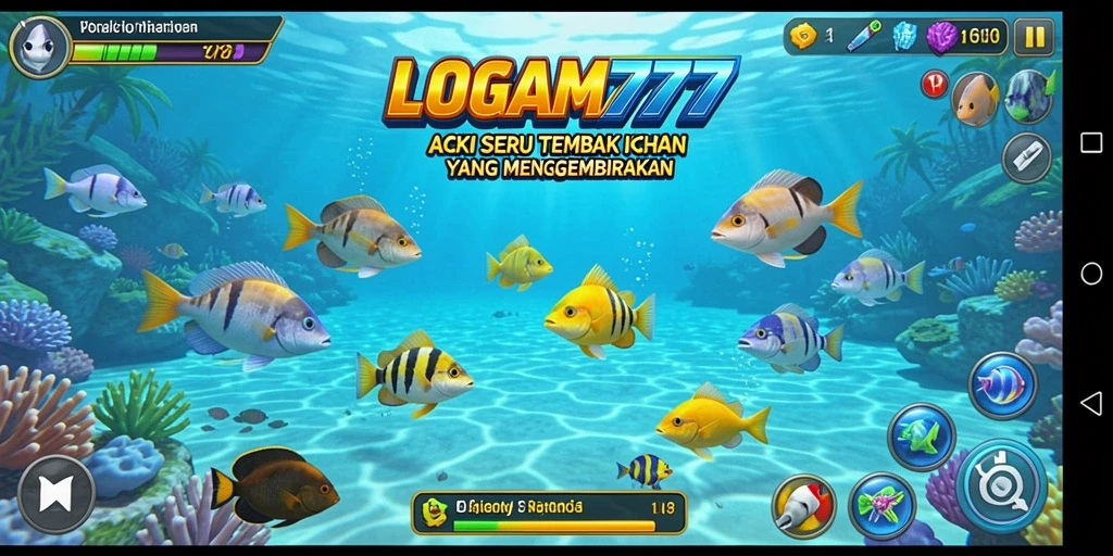 Menampilkan aksi tangkap ikan seru di LOGAM777.