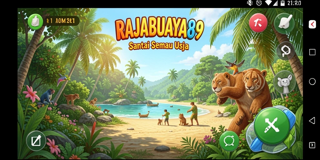 Gameplay santai dan menyenangkan di RAJABUAYA89.