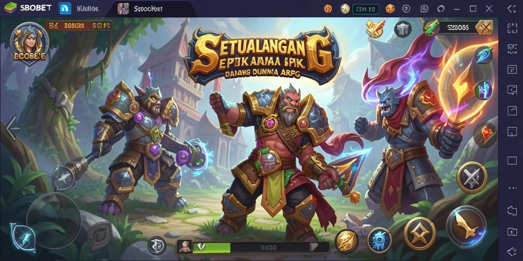 Gameplay memukau di dunia petualangan ARPG SBOBET.