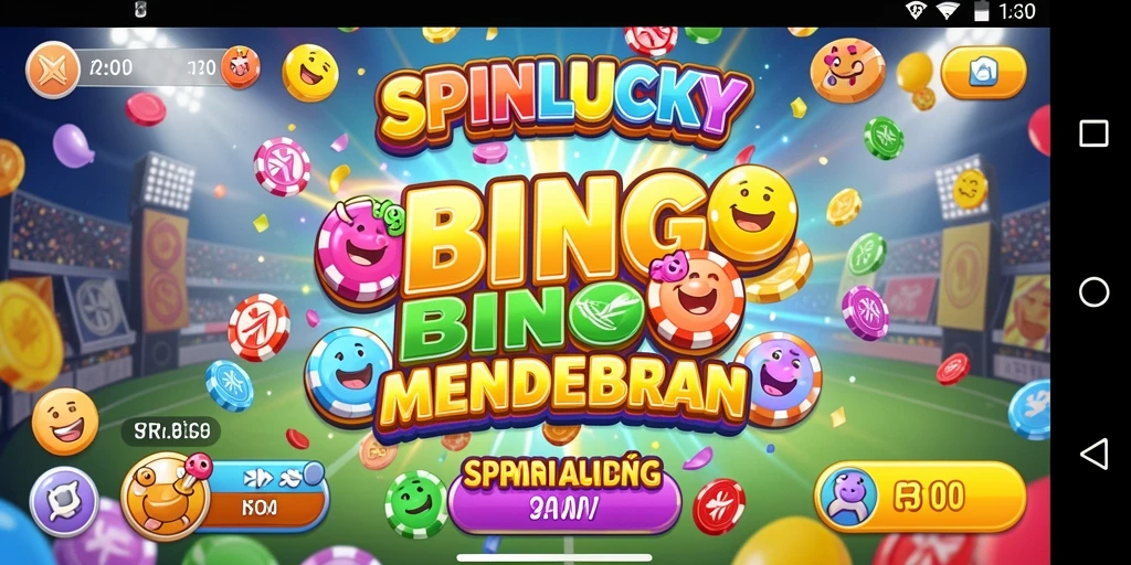 Tampilan permainan Bingo yang seru dan interaktif
